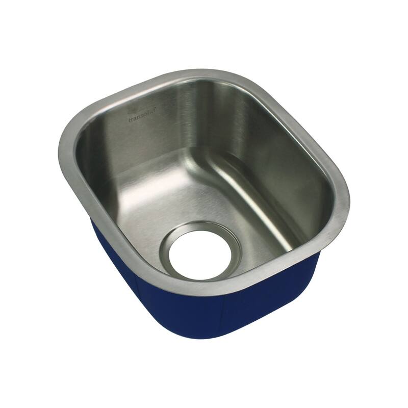 Transolid K-MUSB15137 Meridian 12-5/8" Undermount Single Basin