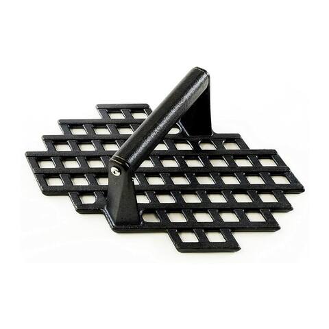 Charcoal Companion Cast Iron Grill Marks Press