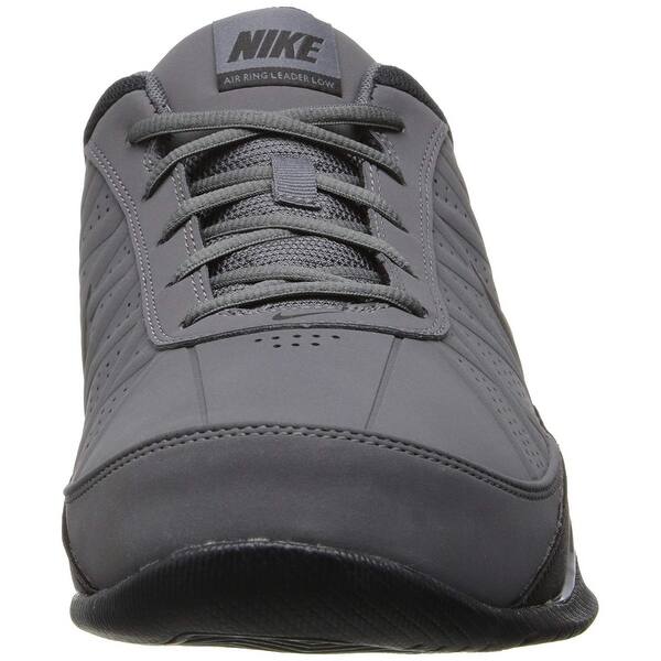 Shop Nike Men S Air Ring Leader Low Basketball Shoe Dark Grey