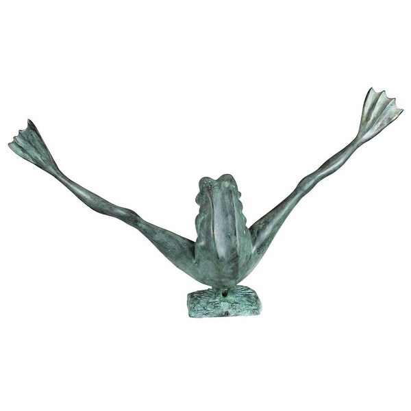 crazy frog garden ornament
