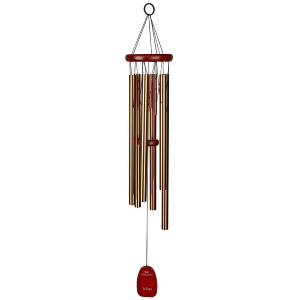 Woodstock Pachelbel Canon Windchime Bronze 32 1 2 Inch Long