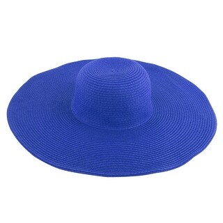 royal blue floppy sun hat