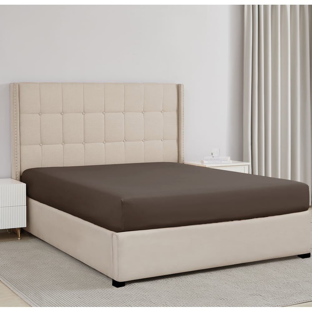 Vilano Extra Deep Pocket Fitted Bed Sheet , 2 pack, Fitted Sheet Only, Bed Sheet Seperates