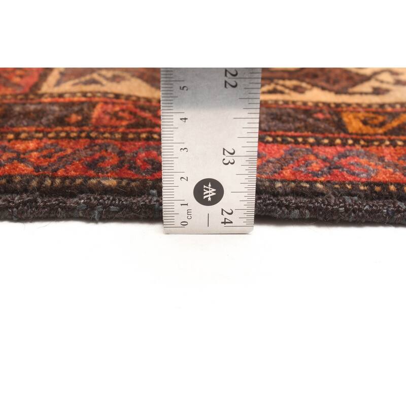 ECARPETGALLERY Hand-knotted Teimani Brown Wool Rug - 2'10 x 4'10