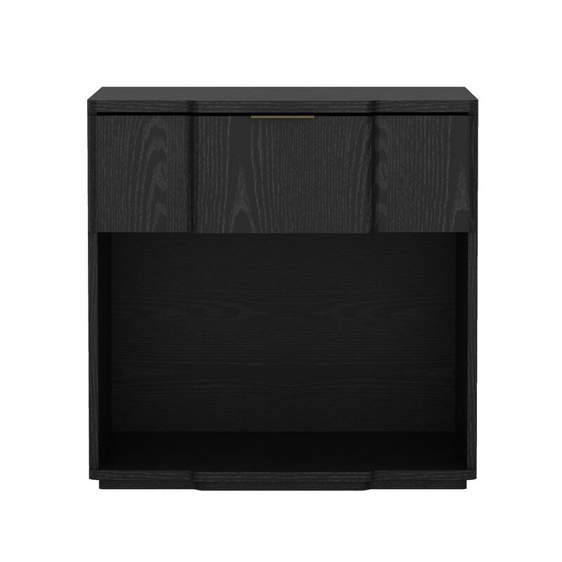 Manhattan Comfort Clive 22 Inch 1 Drawer Nightstand