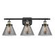 Option Black Antique Brass / Light Smoke