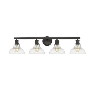Golden Lighting Carver 4 Light 35" Wide Bathroom Vanity Light