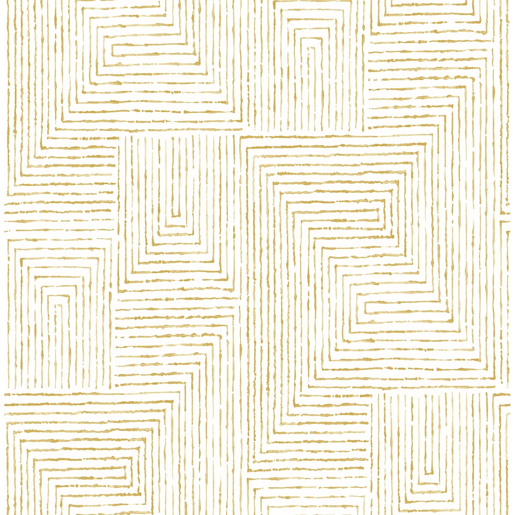 Scott Living Merritt Honey Geometric Wallpaper