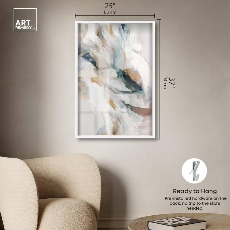 Whispering Colors II Shadowbox by Art Remedy