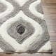 preview thumbnail 3 of 3, Livabliss Bologna Mod Trellis Plush Area Rug