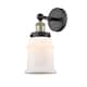 Option Black Antique Brass / Matte White