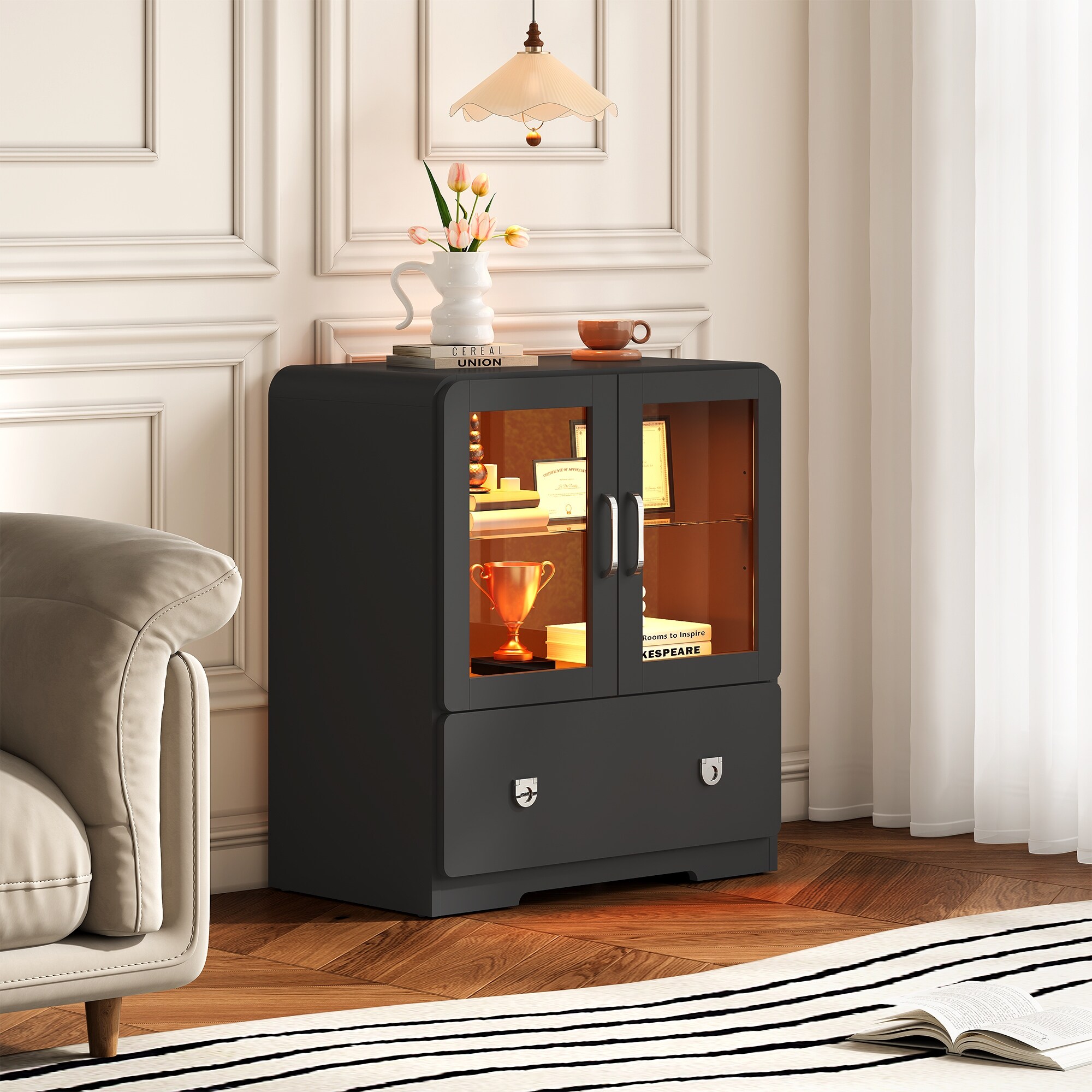 27''-Tall-Display-Cabinet-with