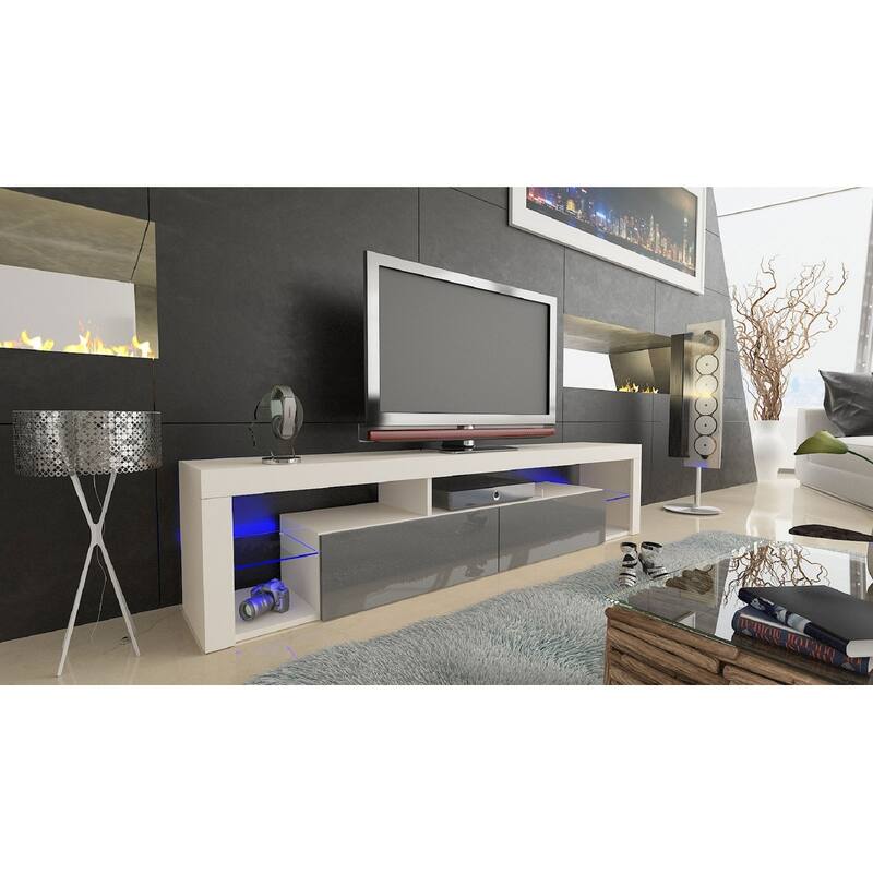 Milano 200 Wall Mounted Floating 79-inch TV Stand