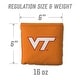 preview thumbnail 2 of 3, Virginia Tech Hokies NCAA Dual Sided Pro Stop & Slide Cornhole Bags