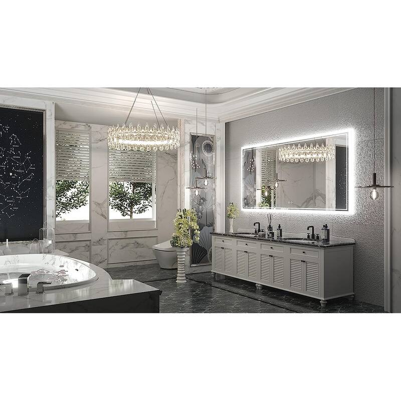 TokeShimi LED Bathroom Vanity Wall Mirror, 3000K/4500K/6000K Mirror
