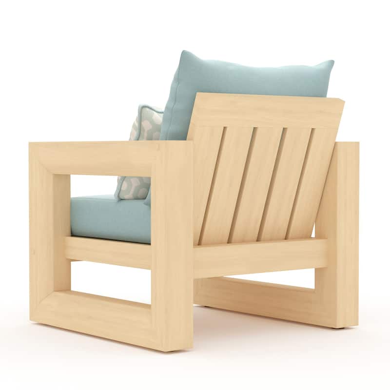 Benson 2 Piece Sunbrella Outdoor Patio Club Chairs