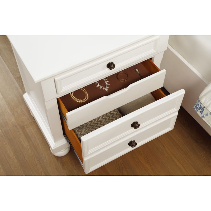 Modern Bedroom Furniture Nightstand with Hidden Drawer