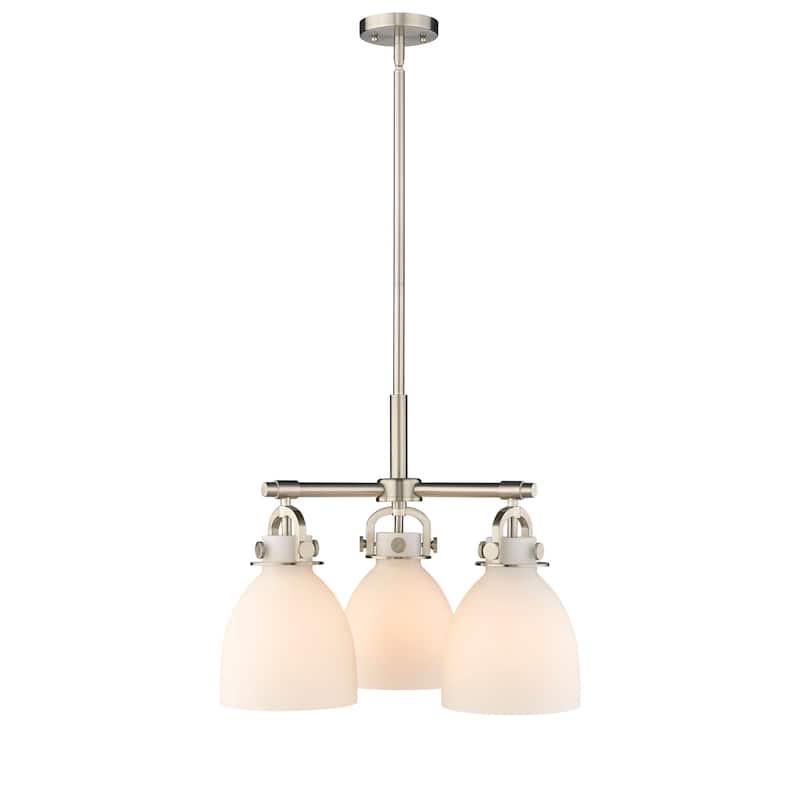 Innovations Lighting 410-3CR-16-20 Newton Bell Pendant Newton Bell 3