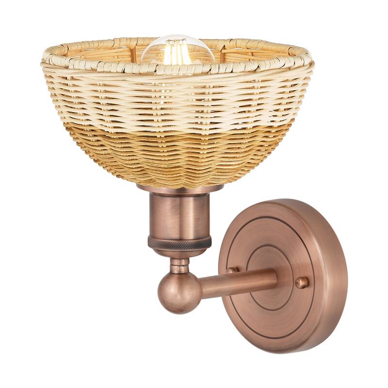 Innovations Lighting Endless Possibilities Edison - Bristol Natural II - 1 Light 8" Sconce