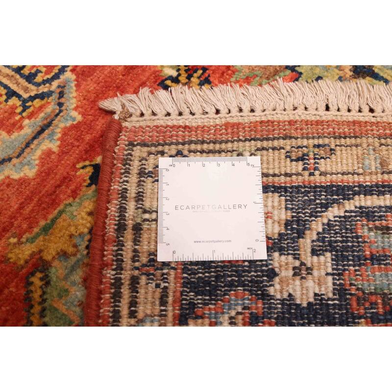 ECARPETGALLERY Hand-knotted Jules Sultane Dark Copper Wool Rug - 4'1 x 6'3