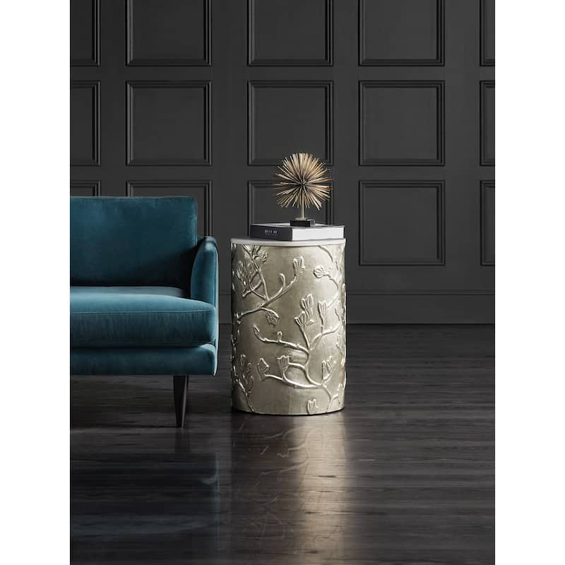 Hooker Furniture 628-50700-92 Melange 18" Diameter Marble and Metal