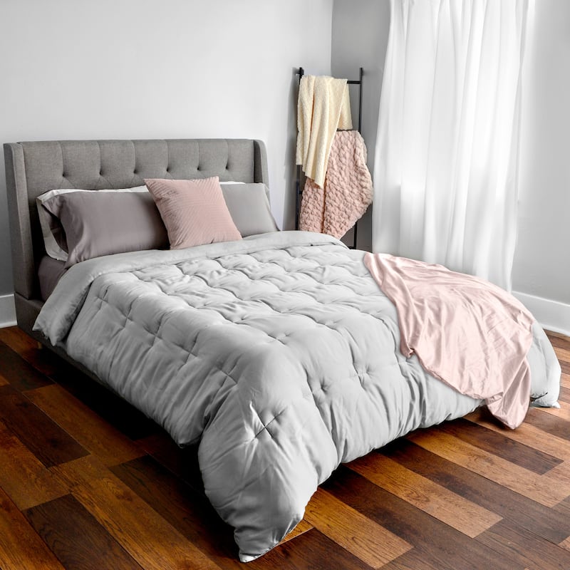BeComfy Comforter - King - Grey