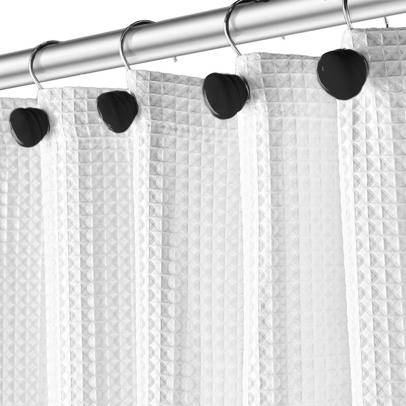 Creative Scents Shower Curtain Hooks - Set of 12