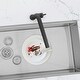 preview thumbnail 14 of 55, STYLISH Kitchen Sink Faucet Single Handle Pull Down Dual Mode in Stainless Steel
