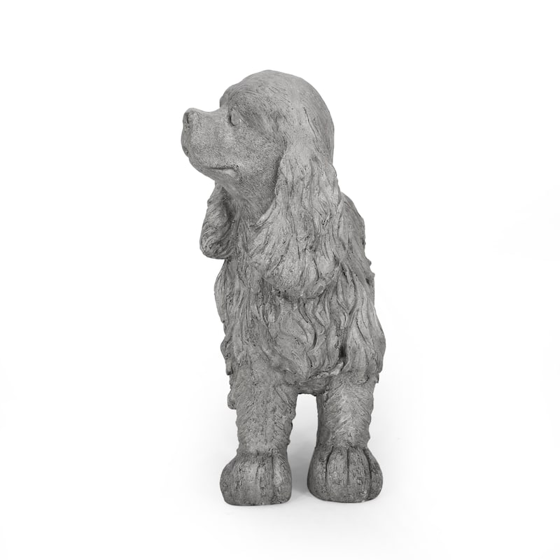 Carlysle Cocker Spaniel Dog Bench by Christopher Knight Home - N/A