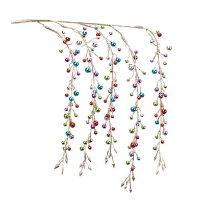 Hanging Bead Spray (Set of 2) - 28 x 3 x 12
