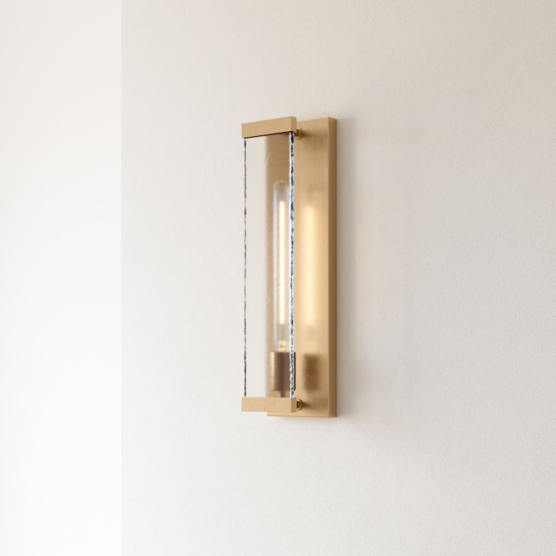 Brio Lighting Adel Gold 1 Light Wall Sconce - Gold