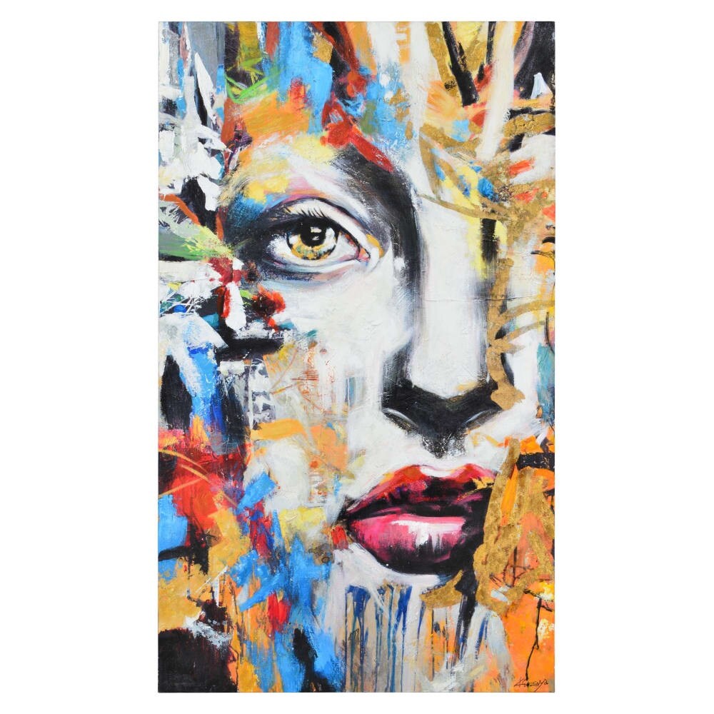 Shop Ren Wil Ol1675 Ara 60 X 36 Abstract Frameless Painting On