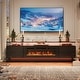 preview thumbnail 23 of 97, 70"/80" Modern Fireplace TV Stand with 36" Electric Fireplace