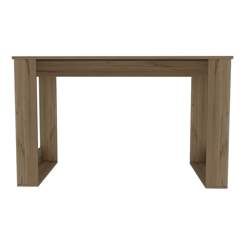 Lacey Rectangle Computer Desk Smokey Oak，High quality and durable