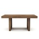preview thumbnail 5 of 4, Furniture of America Anaisha Rustic Solid Wood 68-inch Dining Table - Natural