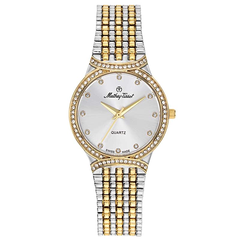 Mathey Tissot Women's Classic Silver Dial Watch - D2681BI - 6 (36)