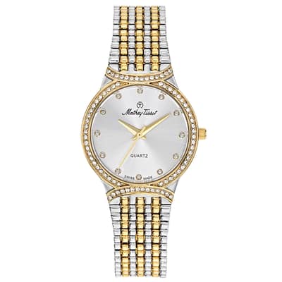 Mathey Tissot Women's Classic Silver Dial Watch - D2681BI - 6 (36)