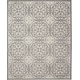 preview thumbnail 49 of 129, Nourison Jane Floral Medallion Indoor only Area Rug 7' 10" x 9' 10" - Ivory/Grey