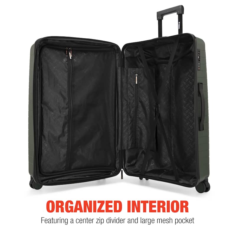 Bobcat Excavator 3-Piece Expandable Hardside Spinner Luggage Set