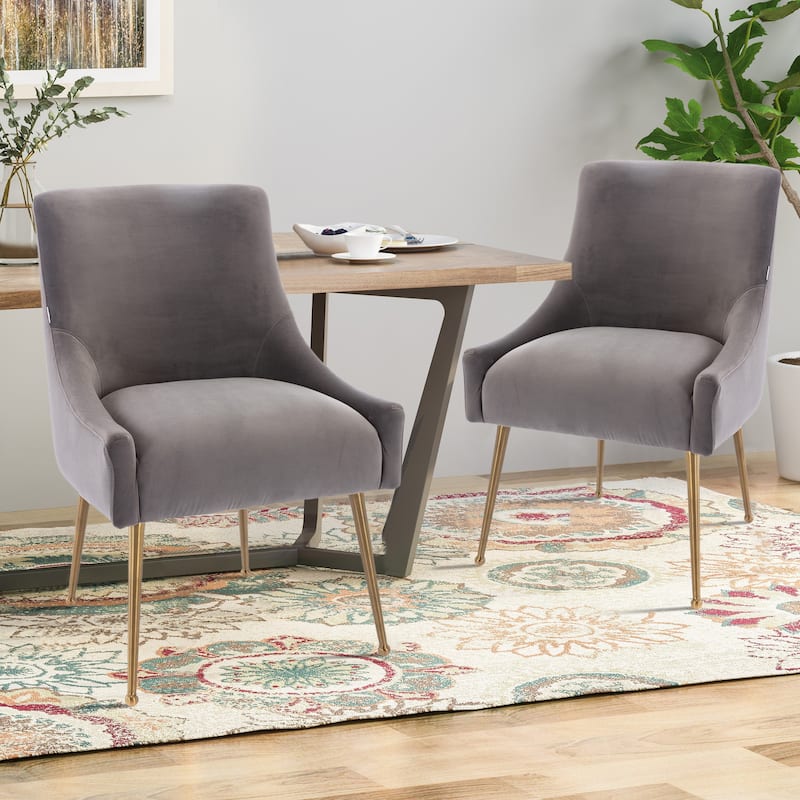 GZMR Upholstered Accent Dining Chairs Side Chairs (Set of 2)