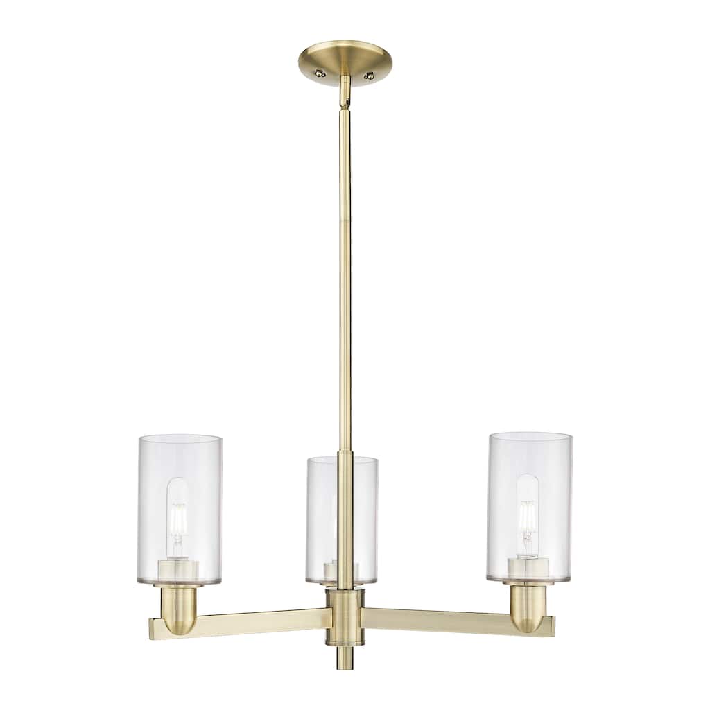 Innovations Lighting Endless Possibilities Arcadia - Clymer - 3 Light 26" Stem Hung Chandelier