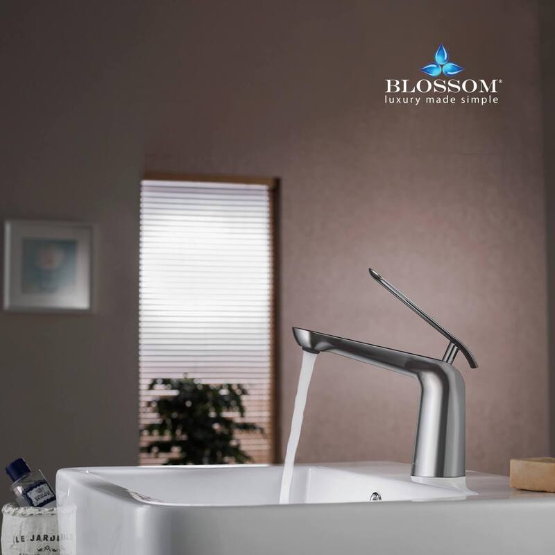 Blossom Single Handle Bathroom Sink Faucet
