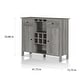 preview thumbnail 3 of 10, Furniture of America Madrid Contemporary 5-shelf Buffet