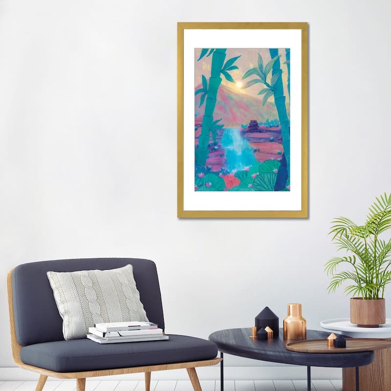 iCanvas "Zen Garden" by Viviana Gonzalez