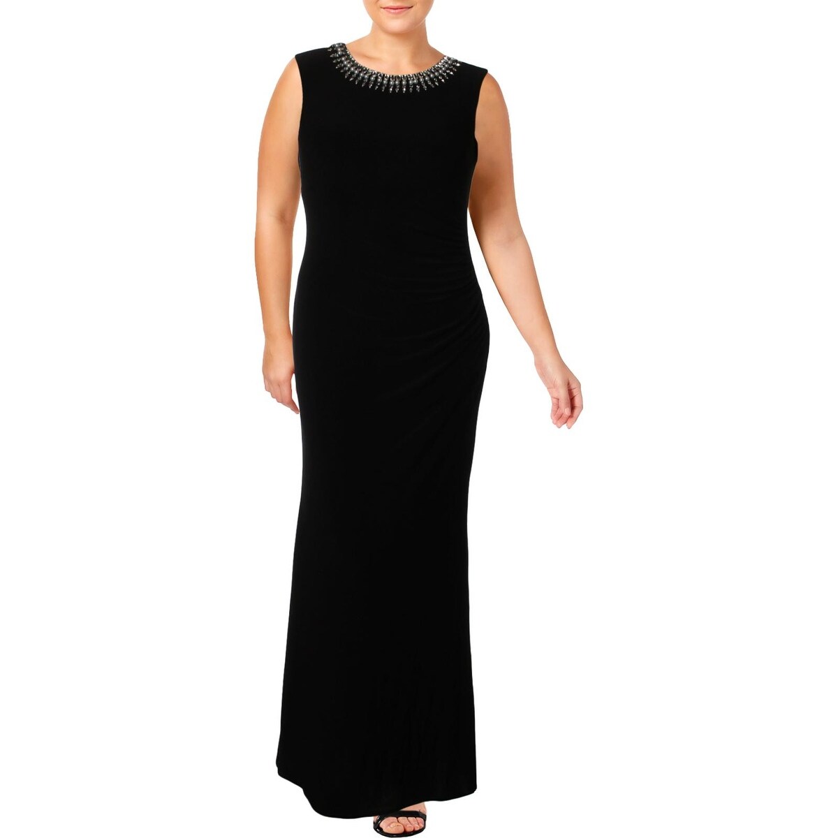vince camuto black formal dress