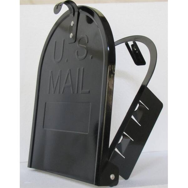 Shop Jumbo 11 W X 14 H Retrofit Snap In Mailbox Door Black Overstock 23548061