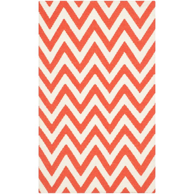 SAFAVIEH Handmade Flatweave Dhurries Naira Modern Wool Rug