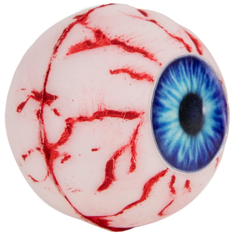 Set of 4 Bloodshot Eyeballs Halloween Decorations 2"