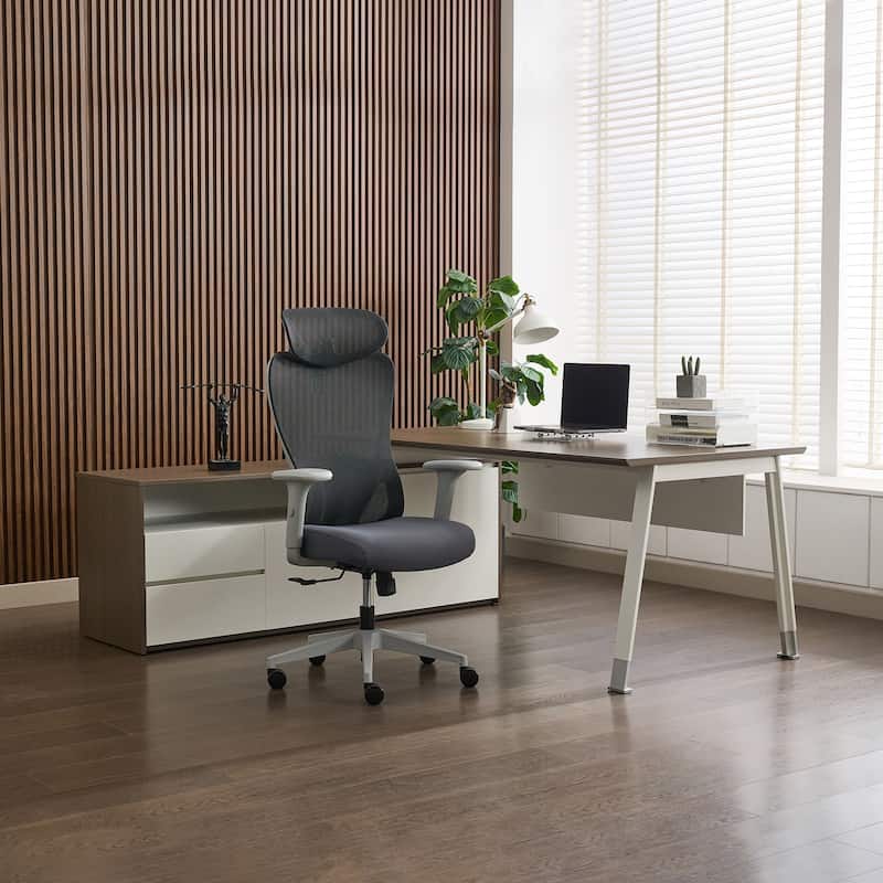 69"L-Shape Executive Desks Large Office Desk