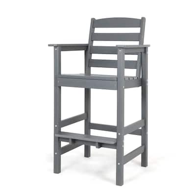 Vrakae Outdoor Adirondack Bar Stool Chair
